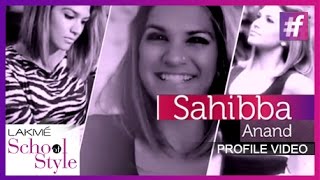 Sahibba K Anand - Profile Video | fame School Of Style