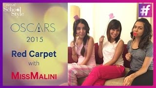 MissMalini Lists Oscars 2015 Red Carpet Hits and Misses | #fame School Of Style