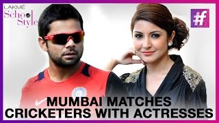 Mumbai Plays Cupid - Favorite Indian Cricketer and Actress Jodi - #fame School Of Style
