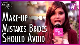 Make-up Mistakes Brides Should Avoid | fame School Of Style