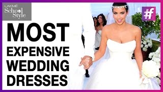 5 Most Expensive Wedding Dresses of All Time | fame School Of Style