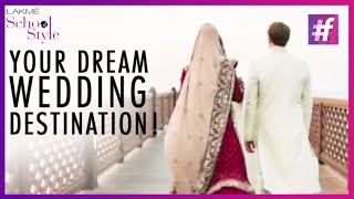 Where Do Indians Want To Get Married? | fame School Of Style