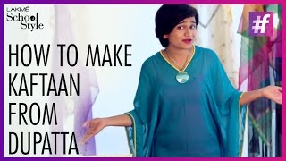 How To Make DIY Kaftan | fame School Of Style