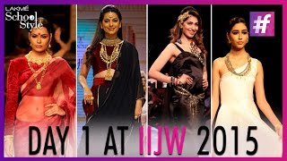 Juhi Chawla - India International Jewellery Week 2015 - Day 1 | #fame School Of Style