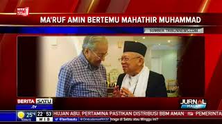 Ma'ruf Amin Bertemu Mahathir Muhammad di Malaysia