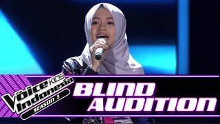 Naura - Rise Up  | Blind Auditions | The Voice Kids Indonesia Season 3 GTV 2018