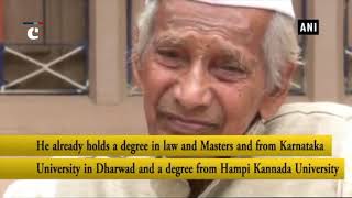 89-year-old freedom fighter aspires to complete his PhD