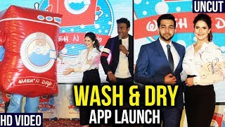 UNCUT | Zarine Khan Launch Wash N Dry App