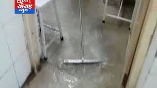 જેતપુર-થોડાક વરસાદ માંજ સિવિલ હોસ્પિટલ પાણીપાણી
