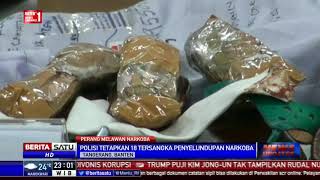 Pos Indonesia dan Bea Cukai Gagalkan Penyelundupan Narkotika