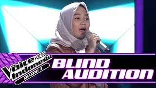 Zahra - Bimbang | Blind Auditions | The Voice Kids Indonesia Season 3 GTV 2018