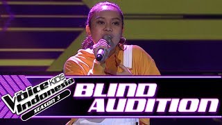 Akilah - Can't Remember To Forget You | Blind Auditions | The Voice Kids Indonesia Season 3 GTV 2018