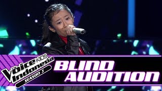 Maureen - Fighter | Blind Auditions | The Voice Kids Indonesia Season 3 GTV 2018