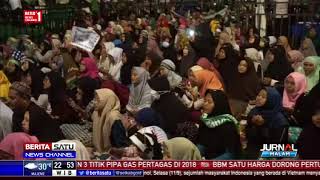 Prabowo Hadiri Malam Peringatan 1 Suro di Surabaya