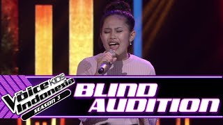 Jelita - Run To You | Blind Auditions | The Voice Kids Indonesia Season 3 GTV 2018