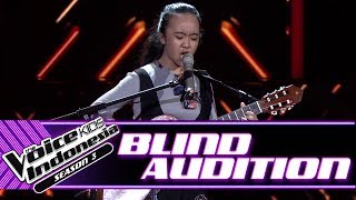 Dinda - Four Five Seconds | Blind Auditions | The Voice Kids Indonesia Season 3 GTV 2018
