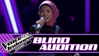 Safira - Pudar | Blind Auditions | The Voice Kids Indonesia Season 3 GTV 2018
