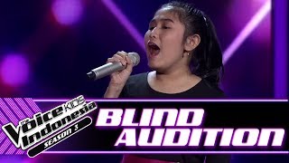 Aisha - To Love You More | Blind Auditions | The Voice Kids Indonesia Season 3 GTV 2018