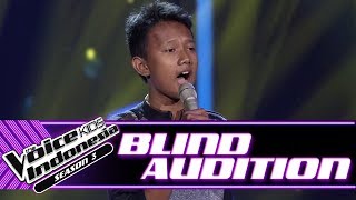 Syahdan - Here Without You | Blind Auditions | The Voice Kids Indonesia Season 3 GTV 2018