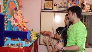 Bigg Boss Marathi Fame Sushant Shelar Ganpati Celebration 2018