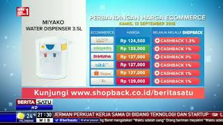 Perbandingan Harga e-Commerce: Miyako Water Dispenser 3.5 L