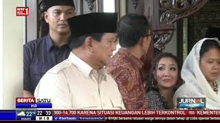 Temui Keluarga Gus Dur, Prabowo Diskusi Islam Moderat