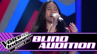 Angeline - Be The One | Blind Auditions | The Voice Kids Indonesia Season 3 GTV 2018