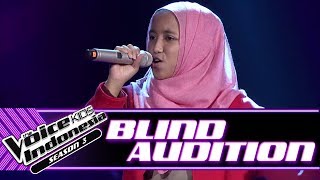 Aulia - Stand By You | Blind Auditions | The Voice Kids Indonesia Season 3 GTV 2018