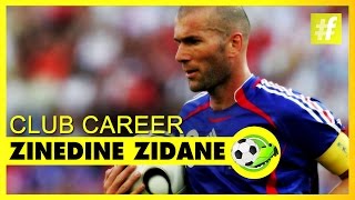 Zinedine Zidane Club Career Football Heroes