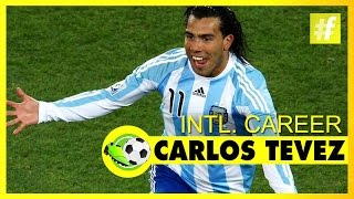 Carlos Tevez - International Career | Football Heroes