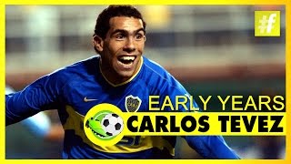 Carlos Tevez Early Years | Football Heroes
