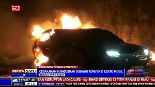 Gudang dan 1 Mobil di Bekasi Hangus Terbakar