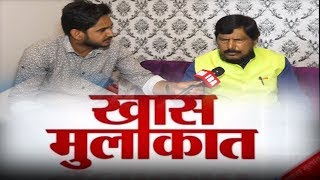 Ramdas Athawale Exclusive Interview| Union Minister of ... | Jaipur | IBA NEWS |