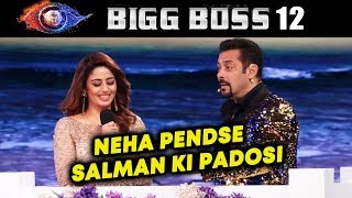 Marathi Mulgi Nehha Pendse Grand Entry In Salman Khan's Bigg Boss 12