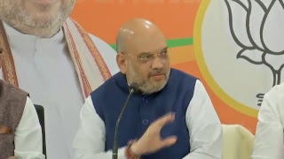 Shri Amit Shah's press conference on early elections imposed on Telangana by KC Rao