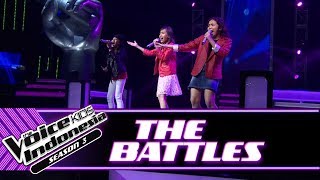 Qyra vs Vanisya vs Diva "Juwita Malam" | Battle Rounds | The Voice Kids Indonesia Season 3 GTV 2018