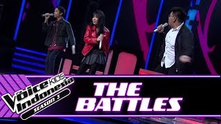 Reink vs Evelyn vs Niko "Jailhouse Rock" | Battle Rounds | The Voice Kids Indonesia Season 3 GTV