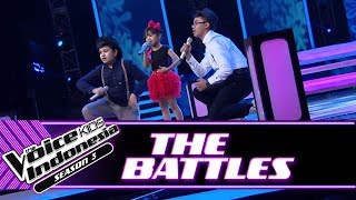 Billy vs Charissa vs Maurichio "Jadi Milik." | Battle Rounds | The Voice Kids Indonesia Season 3 GTV