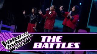 Sofie vs Billy vs Alyssa "Like You'll..." | Battle Rounds | The Voice Kids Indonesia Season 3 GTV