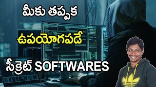 5 Secret Softwares that you dont know telugu