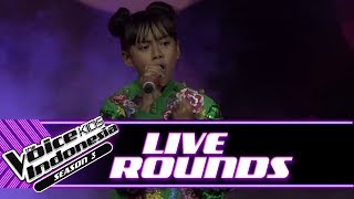Vani "Who's Lovin' You" | Live Rounds | The Voice Kids Indonesia Season 3 GTV