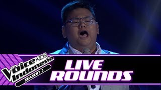 Niko "Say Something" | Live Rounds | The Voice Kids Indonesia Season 3 GTV