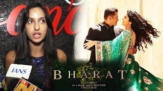 Dilbar Girl Nora Fatehi Reaction On Salman Khan & Katina Kaif's BHARAT