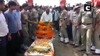 Last rites of BSF jawan performed in Sonipat