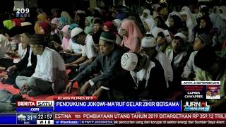 Relawan Jokowi-Ma'ruf Gelar Zikir dan Shalawat Bersama