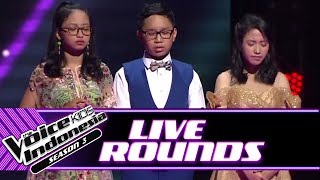 Hasil Voting Live Round Ke-2 | Live Rounds | The Voice Kids Indonesia Season 3 GTV