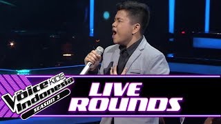 Billy Sembiring "Beneath Your Beautiful" | Live Rounds | The Voice Kids Indonesia Season 3 GTV