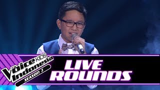 Billy Supit "Too Good At Goodbyes" | Live Rounds | The Voice Kids Indonesia Season 3 GTV