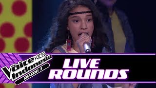 Maysha "2002" | Live Rounds | The Voice Kids Indonesia Season 3 GTV