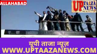 राहुल गांधी और अखिलेश यादव रोड शो || UP TAAZA NEWS
